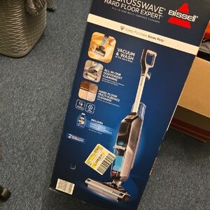 Bissell CrossWave Multi-Surface Cleaner - Blue and Black